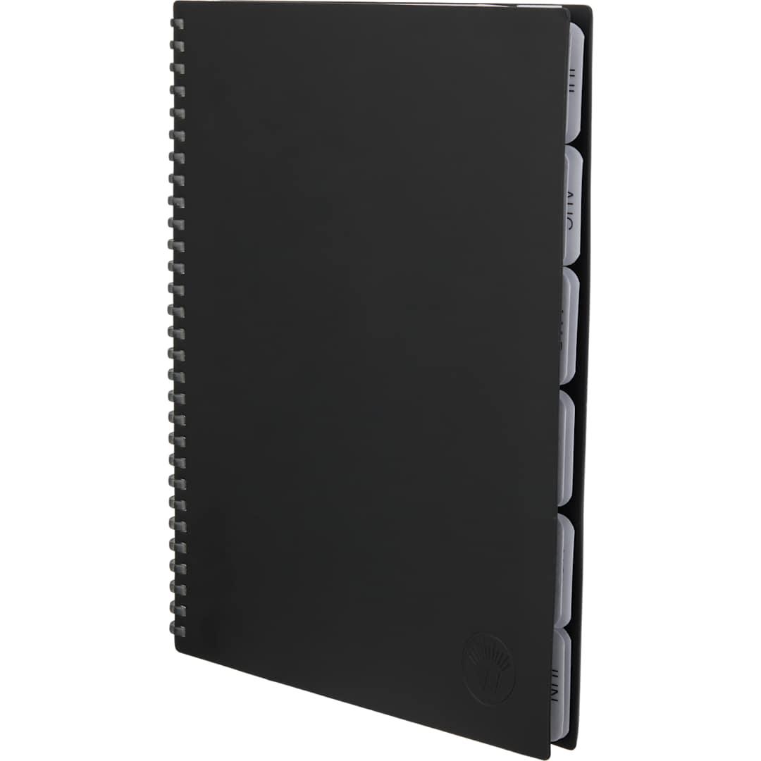 Wellable™ plan well undated planner journal Navy Blue front