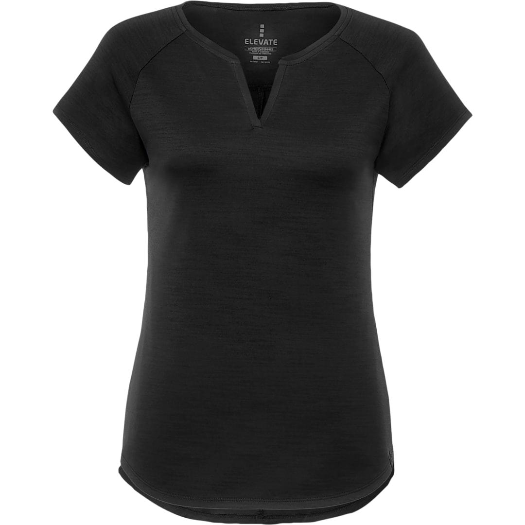 Womens amos eco ss top Blue miniatura 20