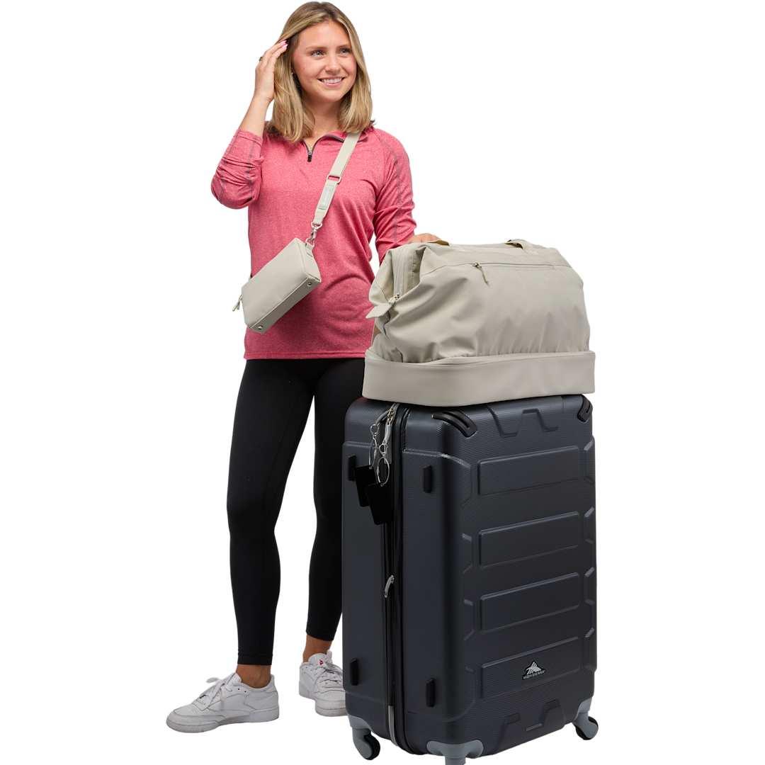 High sierra courier duffle Black miniatura 27