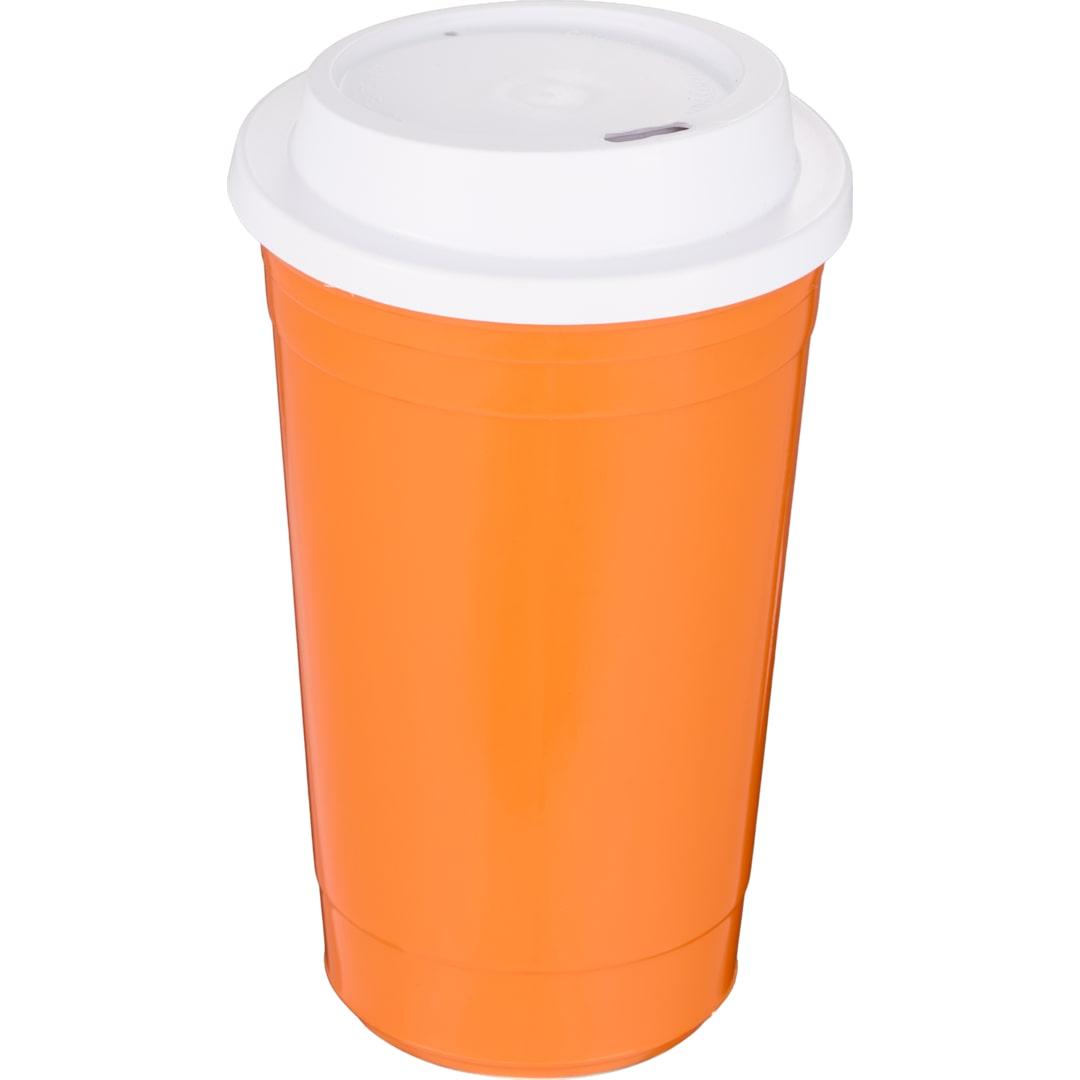 The traveler insulated cup 16 oz. w/ lid Black miniatura 13