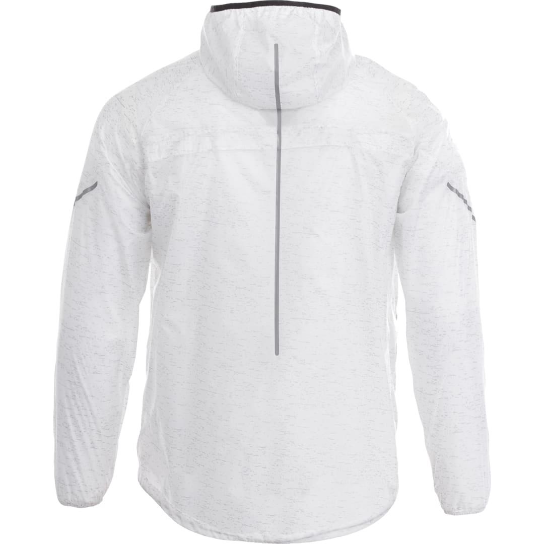 Mens signal packable jacket Blue front