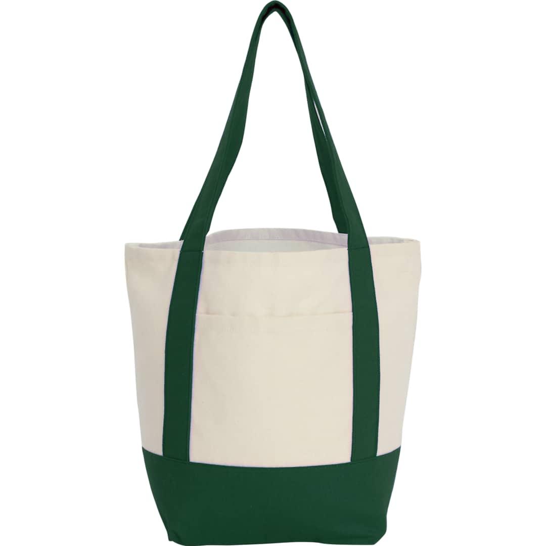 Mini recycled 8oz cotton canvas tote Red miniatura 16
