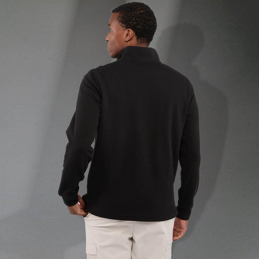 Hudson eco knit quarter zip-mens Beige miniatura 26