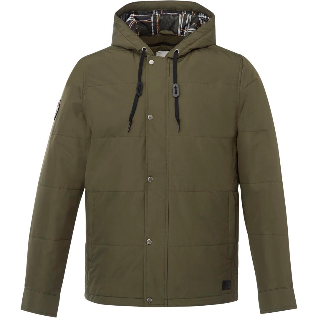 Mens gravenhurst roots73 jacket Dark Green front