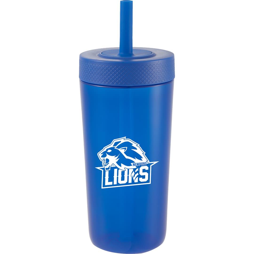 Everywhere 22oz recycled straw tumbler Royal miniatura 19
