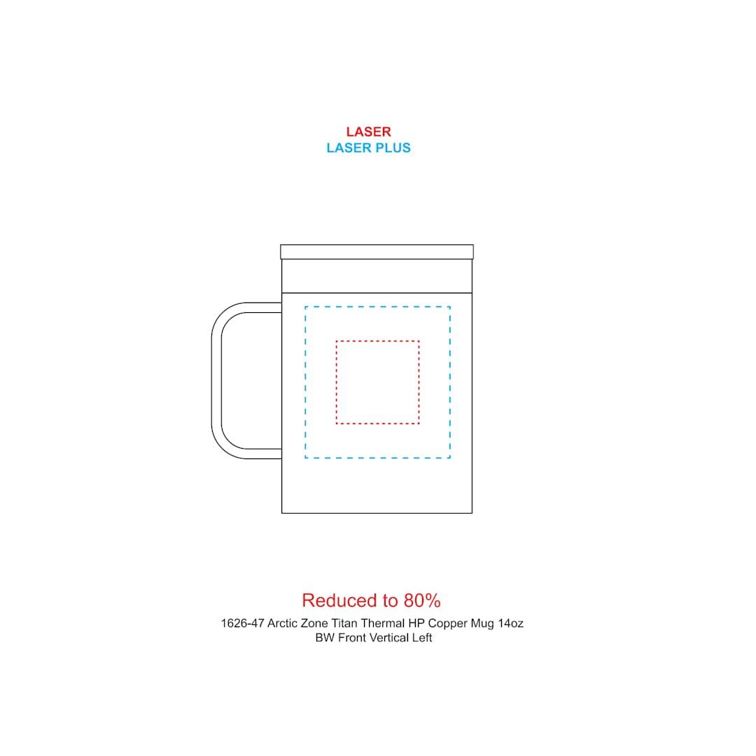Arctic zone® titan thermal hp® mug 14oz Grey miniatura 9