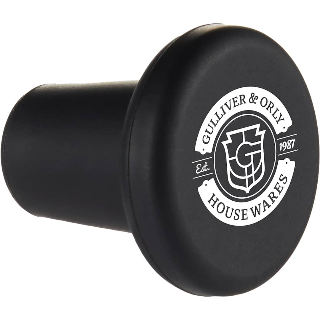 Silicone bottle stoppers Black miniatura 9