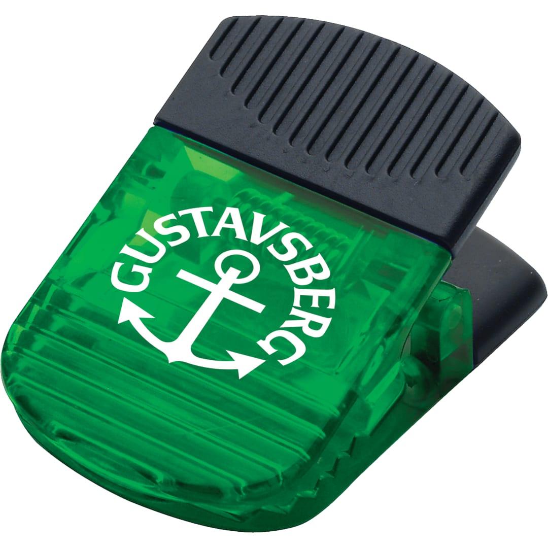 Jumbo magnetic memo clip Green miniatura 14