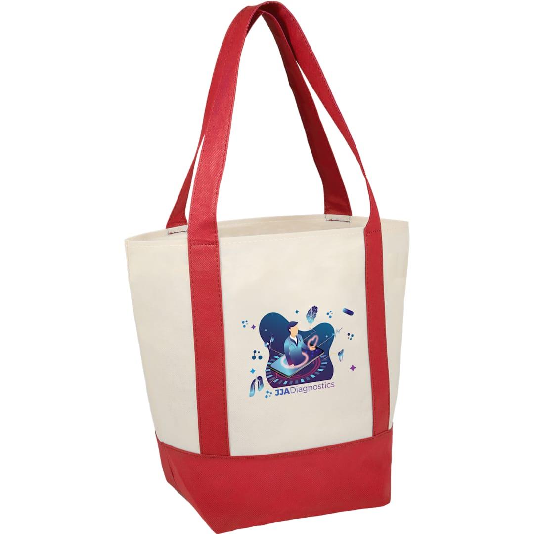 Lighthouse mini non-woven tote Black miniatura 26
