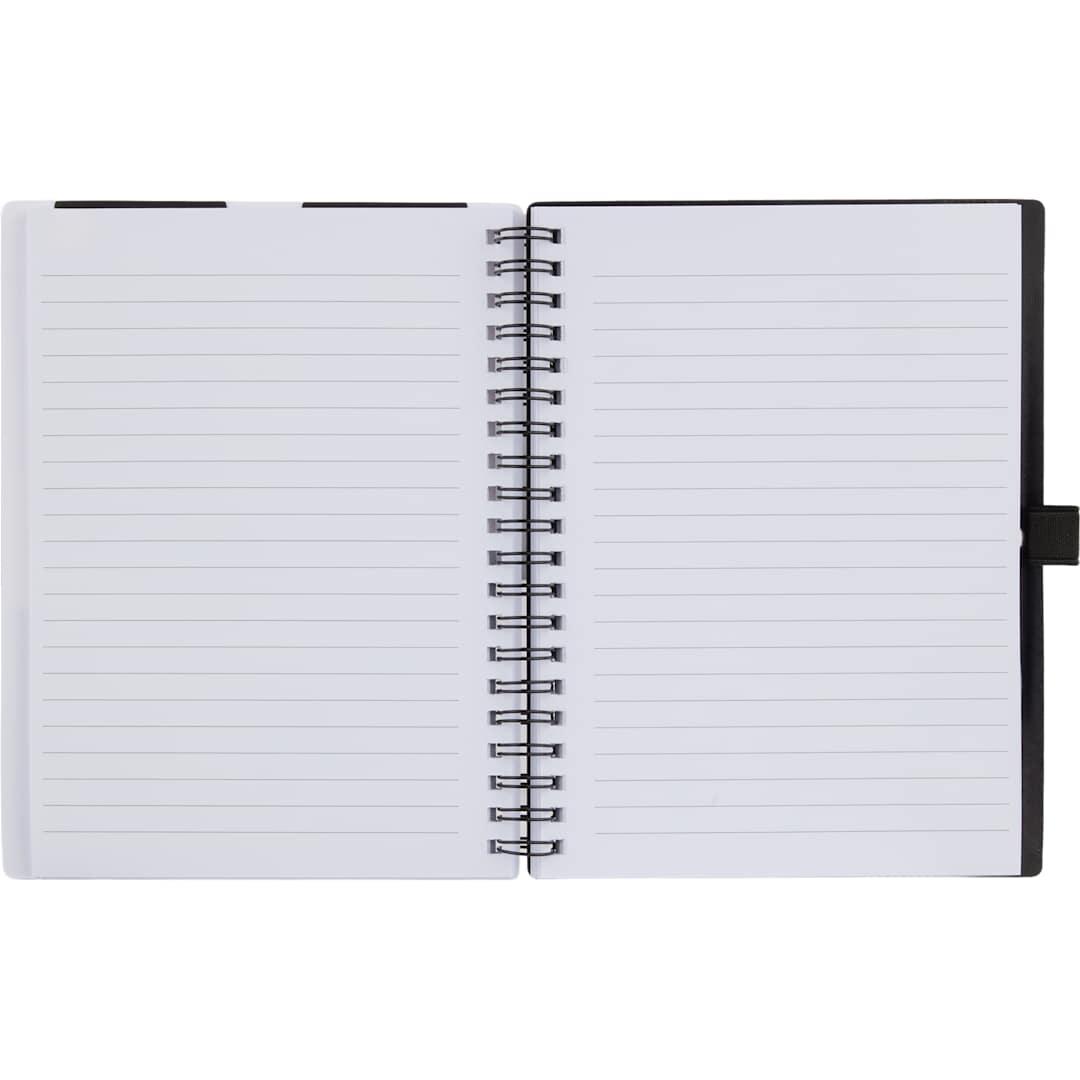 5 X 7 fsc® recycled stash spiral notebook Red miniatura 6
