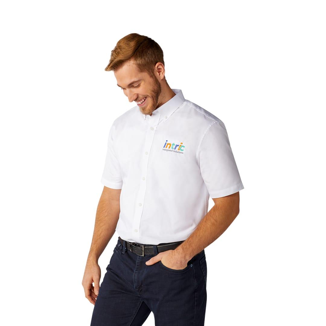 Mens samson oxford ss shirt White miniatura 6