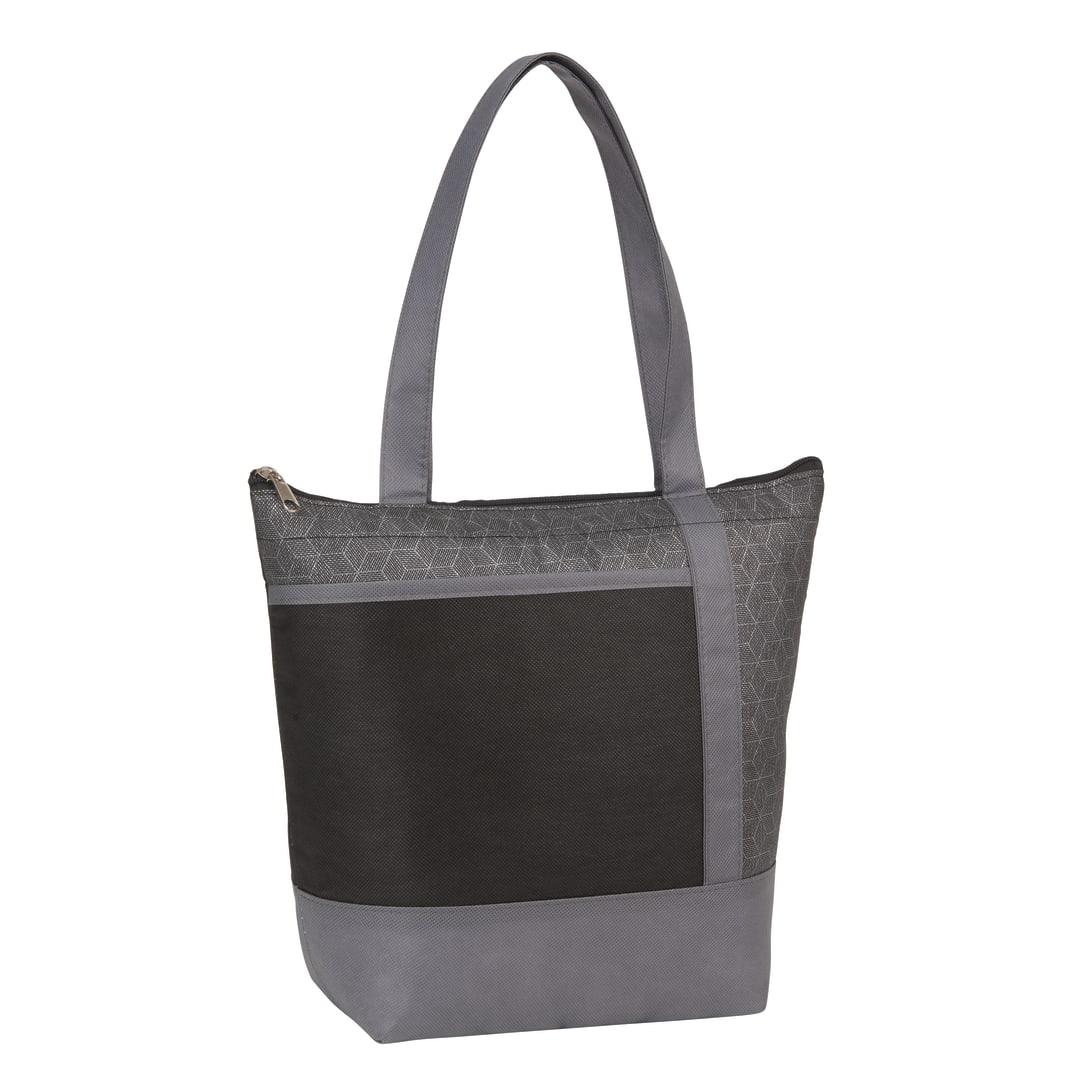Chrome non-woven 9 can lunch cooler Royal front