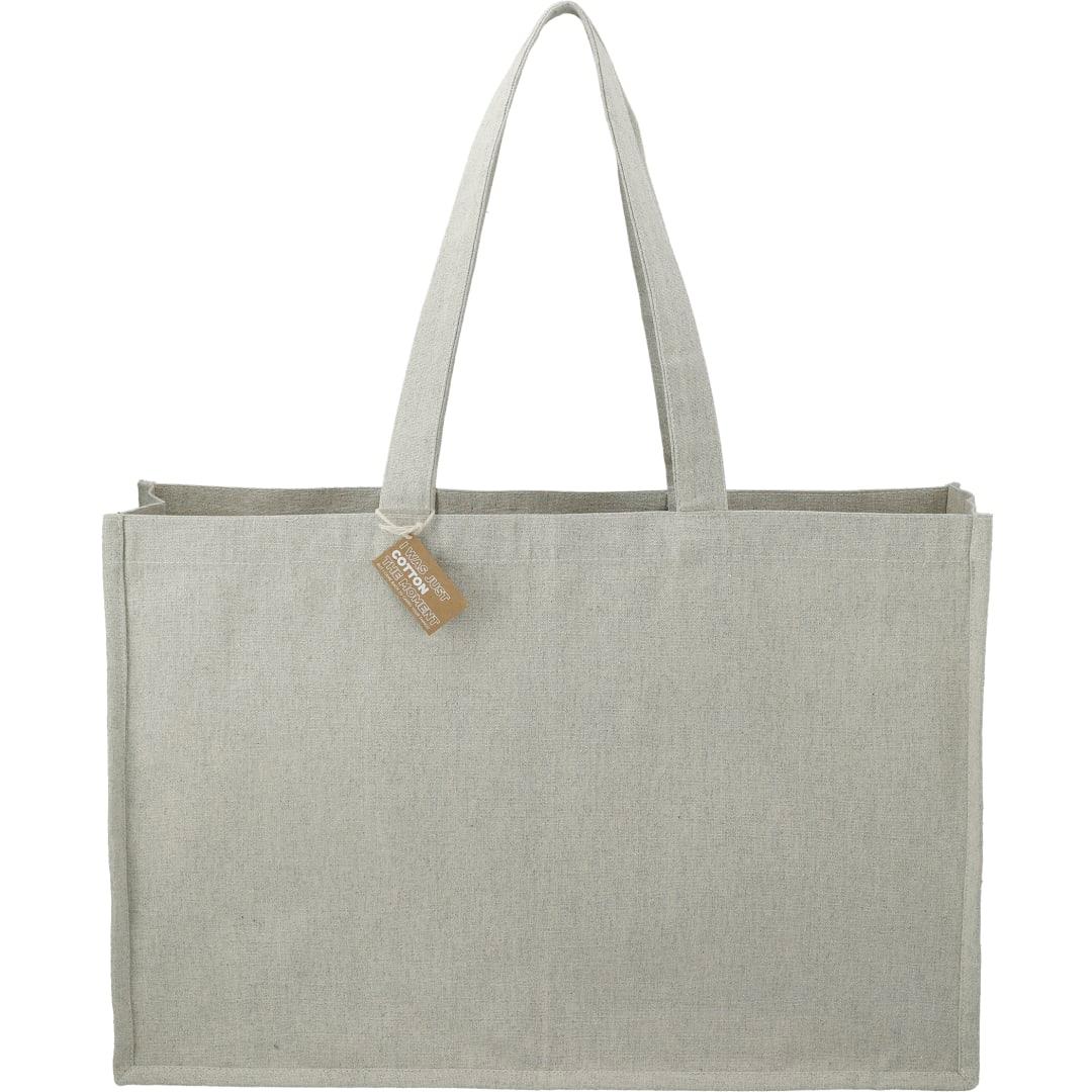 Repose 10oz recycled cotton shoulder tote Grey miniatura 11