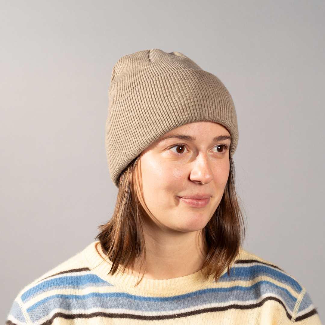 Coal wayne knit beanie Khaki miniatura 4