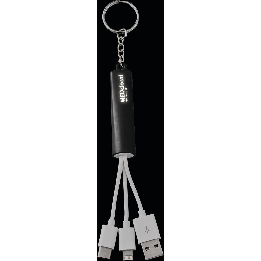 Route light up logo 3-in-1 cable Royal miniatura 5