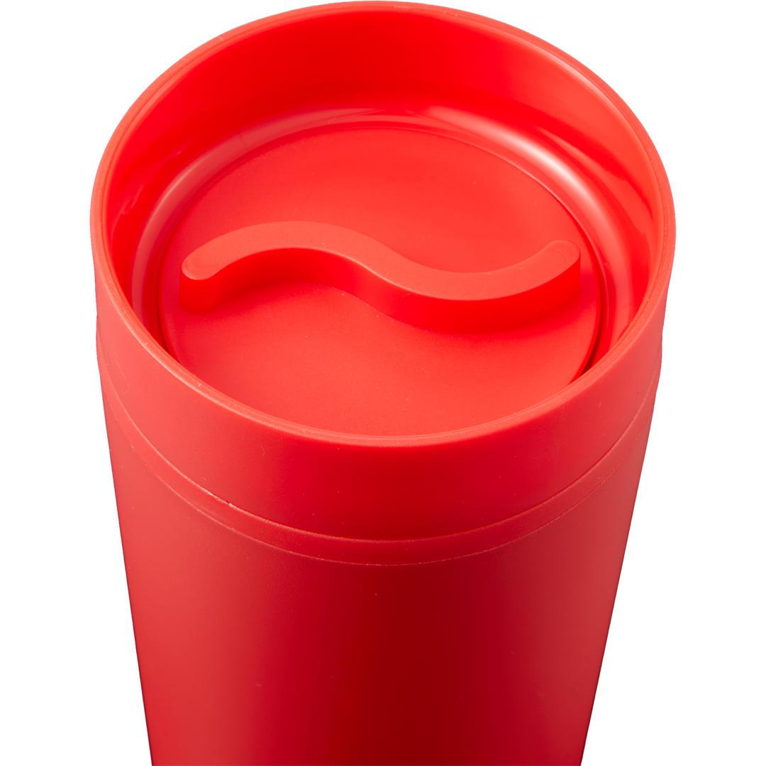 Lola recycled tumbler w/ 360 degree lid 16 oz Black miniatura 40