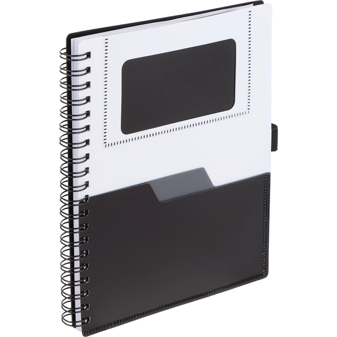 5 X 7 fsc® recycled stash spiral notebook Red miniatura 3