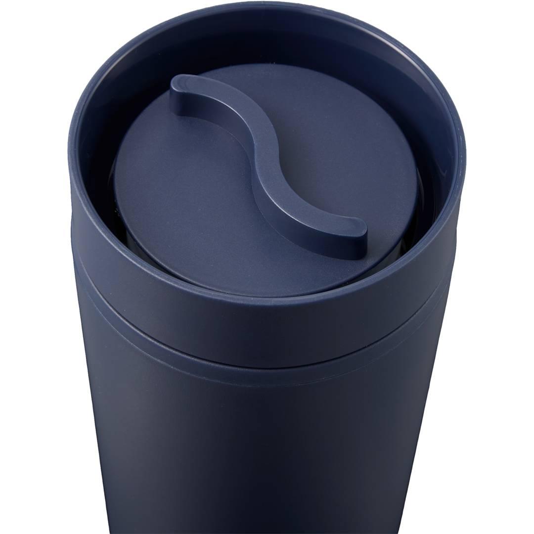 Lola recycled tumbler w/ 360 degree lid 16 oz Black miniatura 26