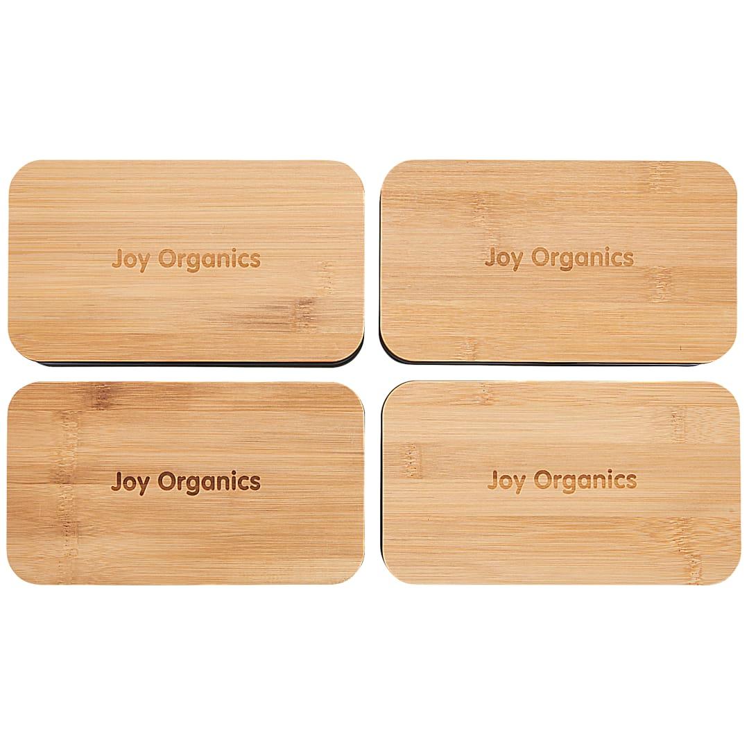 Stackable bamboo fiber bento box Beige miniatura 19