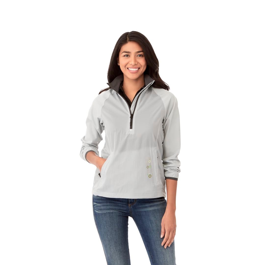 Womens odaray 1/2 zip jacket Black miniatura 9