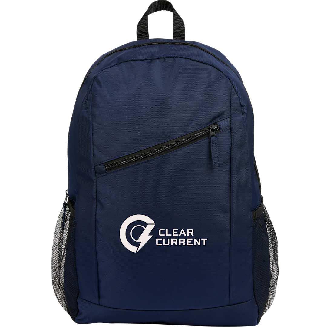 Packable recycled backpack Black miniatura 12