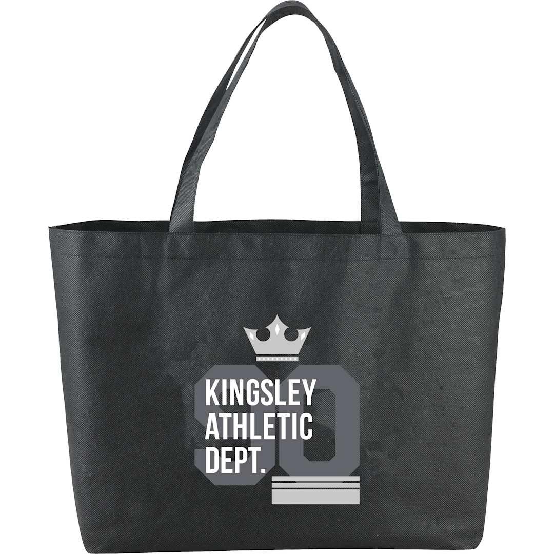 Big boy non-woven shopper tote Royal miniatura 7
