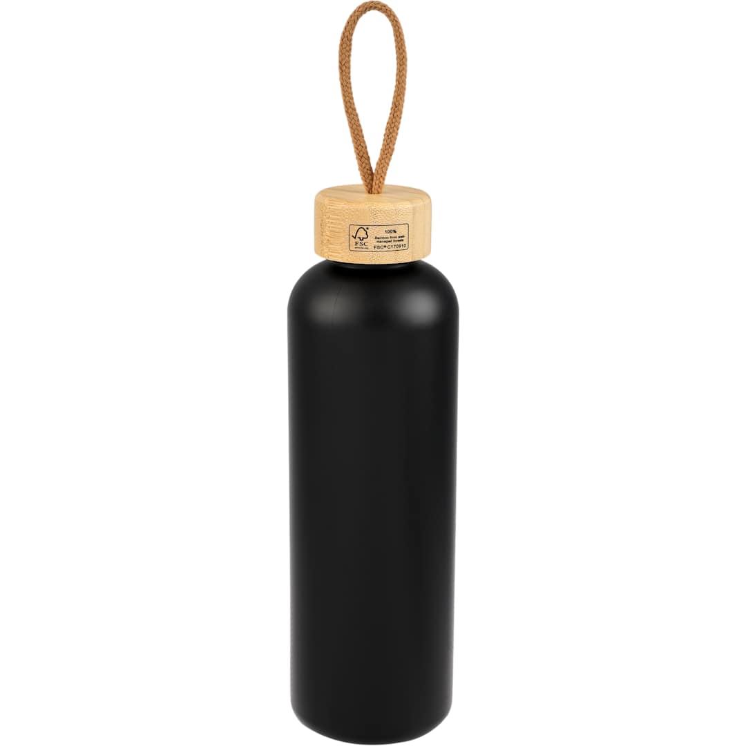 Tania recycled bottle w/ fsc® 100% bamboo lid 26oz Blue Agave front
