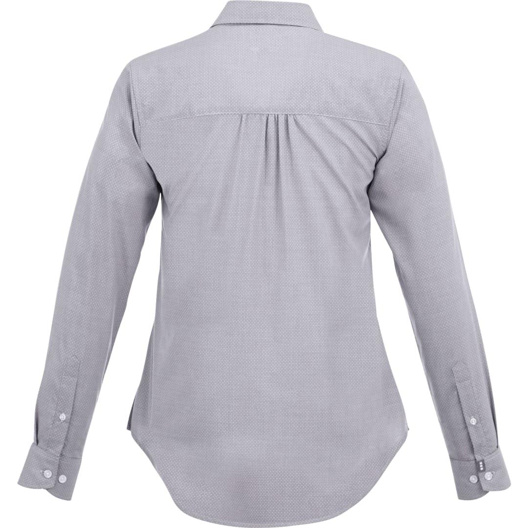 Womens thurston long sleeve shirt Steel Blue miniatura 9