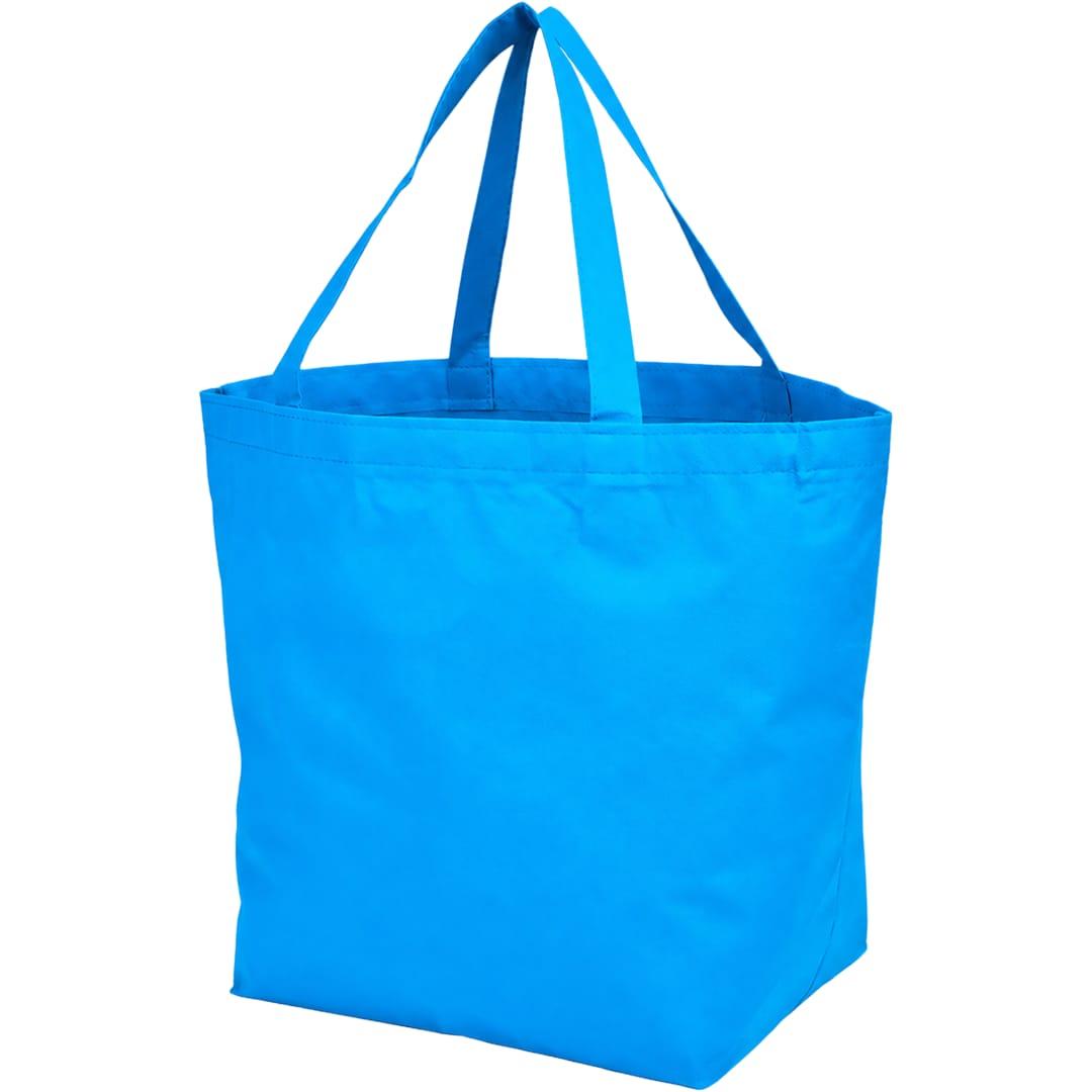 Yaya 100% recycled budget non woven shopper tote Black miniatura 40