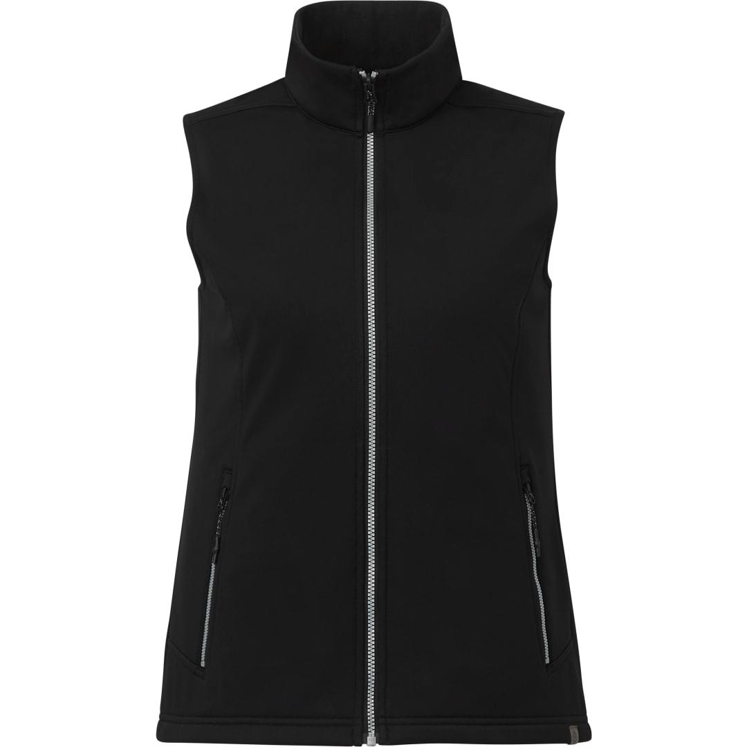 Joris eco softshell vest- womens Black miniatura 16