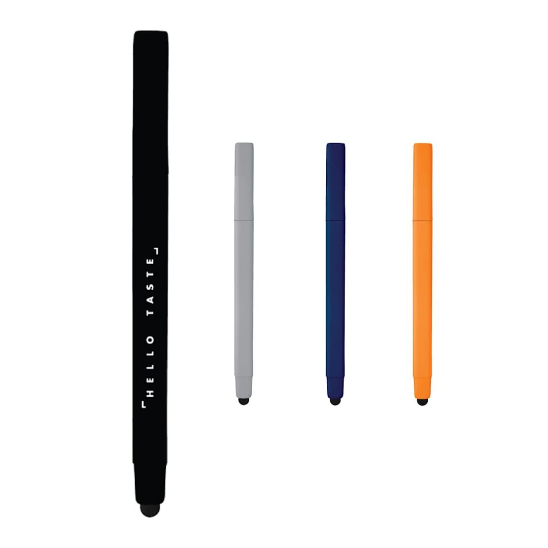 Ambassador square ballpoint stylus Orange front