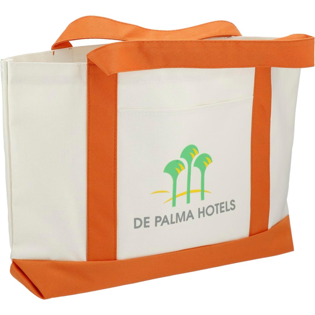 Large canvas tote bag White miniatura 40
