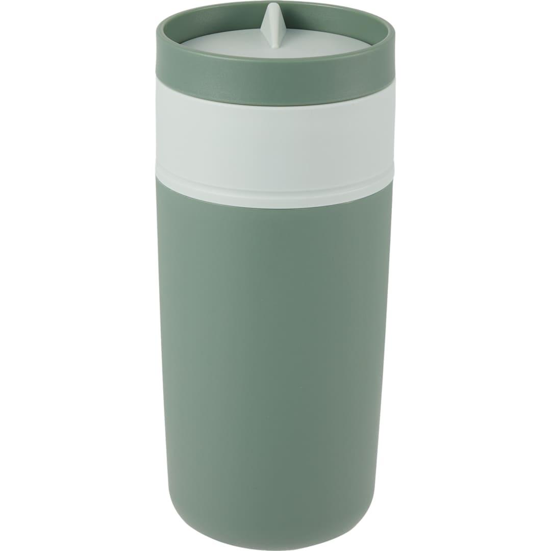 Kona rpp double wall tumbler w/ swivel lid 16oz Dark Gray miniatura 17