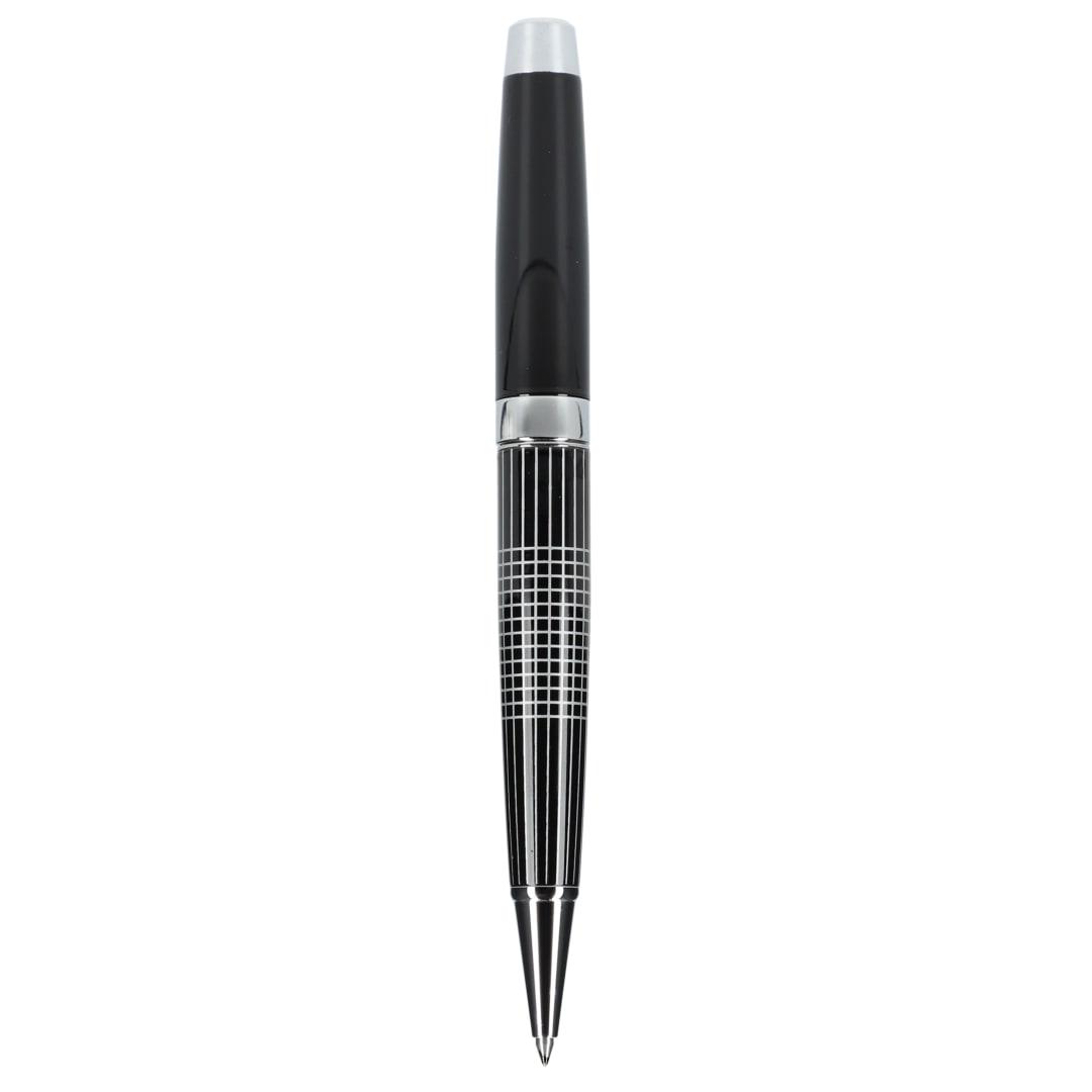 Newton recycled brass gel rollerball Black miniatura 3