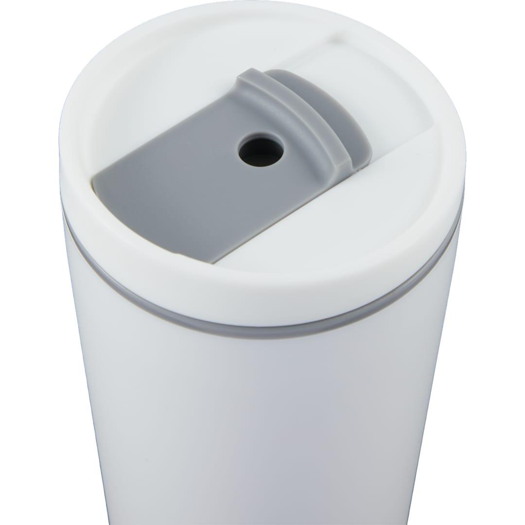 Santino recycled tumbler w/ dual function lid 16oz Black miniatura 56