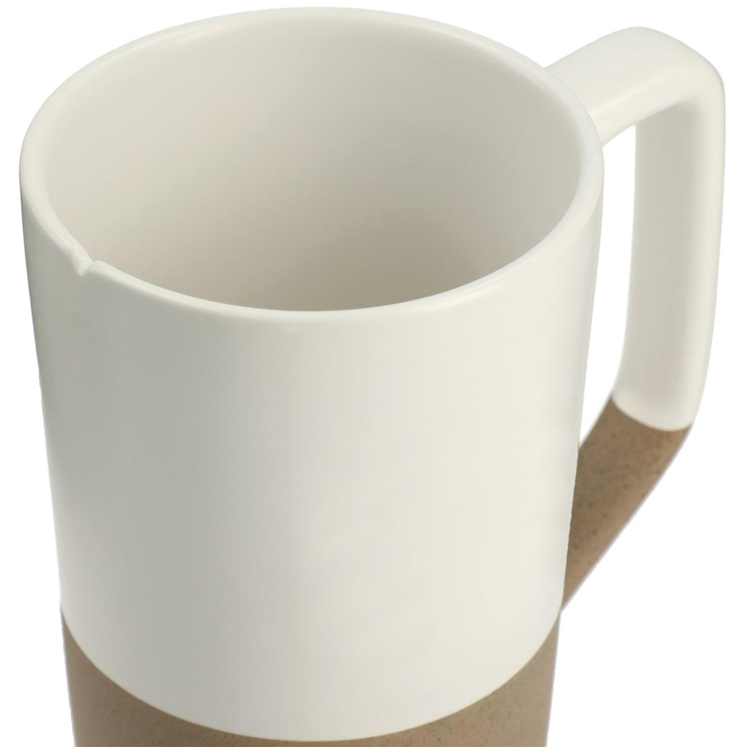 Tahoe tea & coffee ceramic mug with wood lid 16oz Black miniatura 12