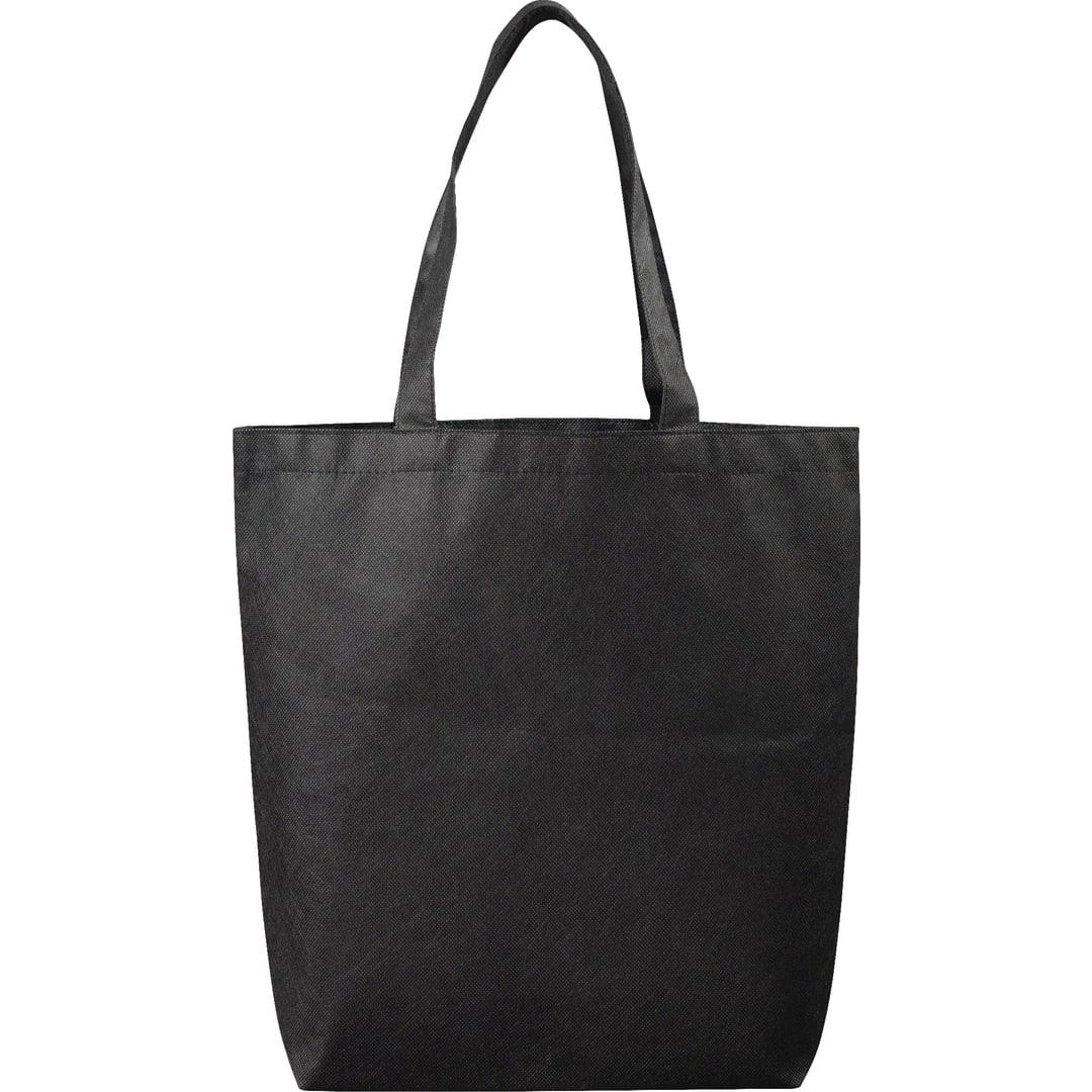 Eros non-woven shopper tote Black miniatura 2