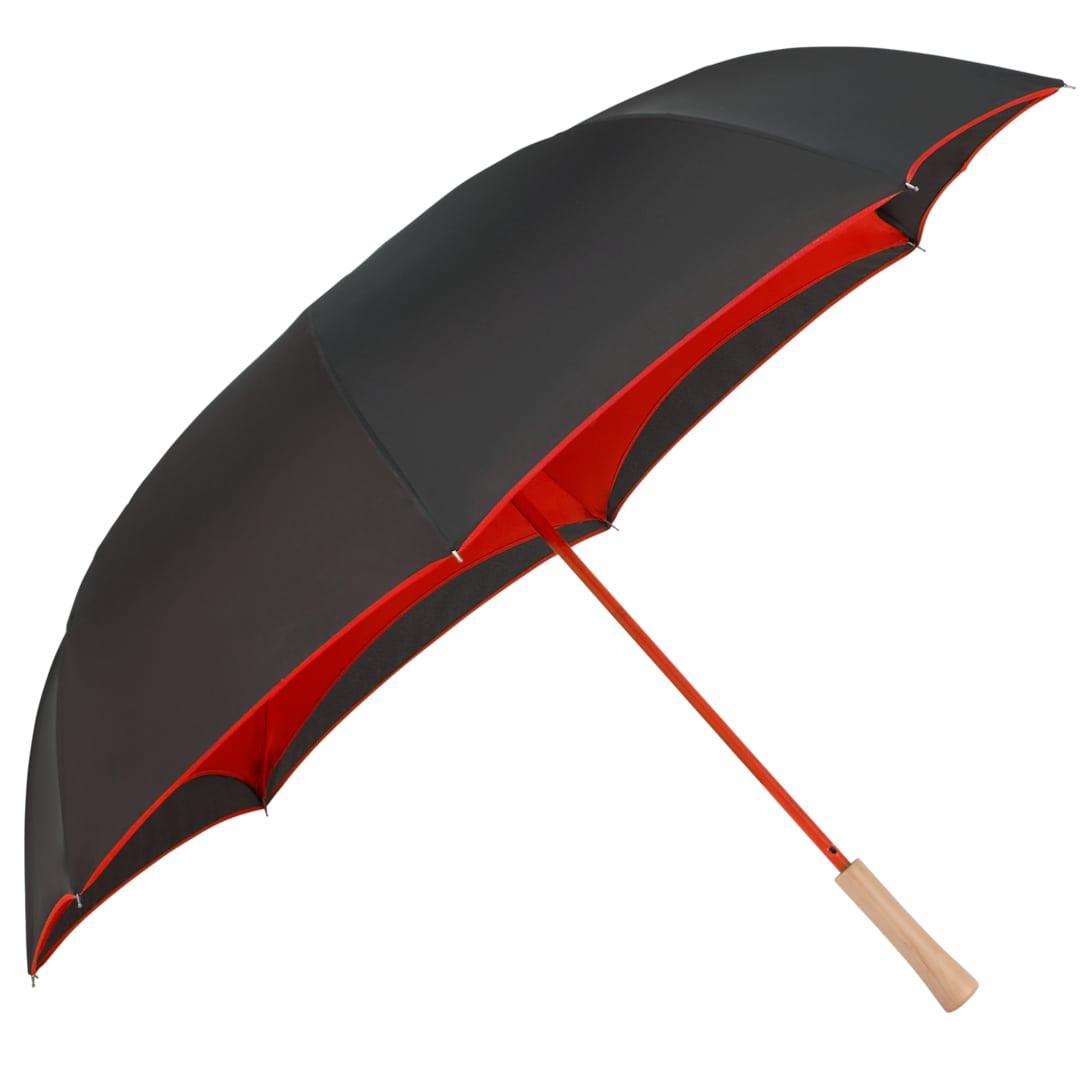 48 Recycled manual inversion umbrella Black miniatura 18