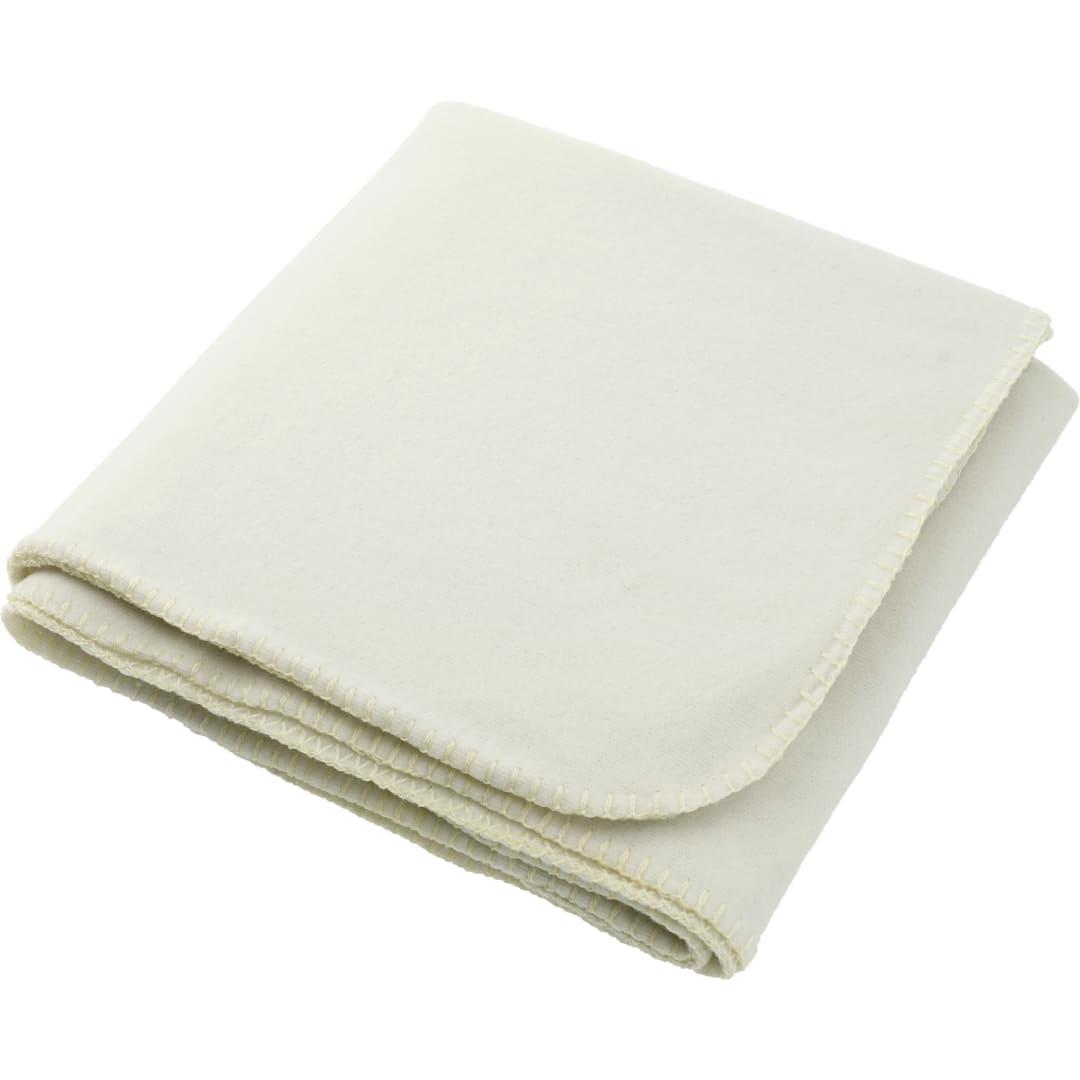 100% Recycled pet fleece blanket Khaki miniatura 13