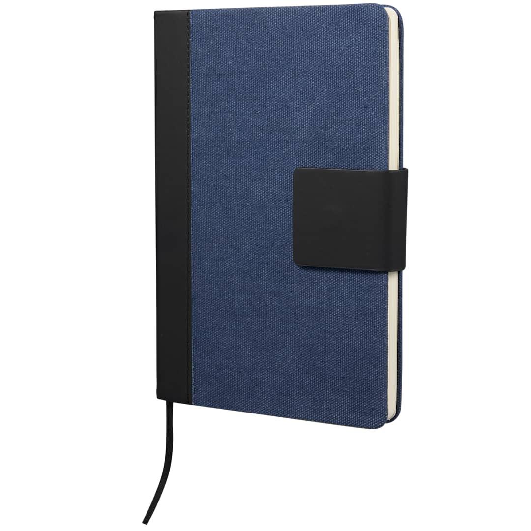 5.5 X 8.5 fsc® recycled canvas bound notebook Beige miniatura 13