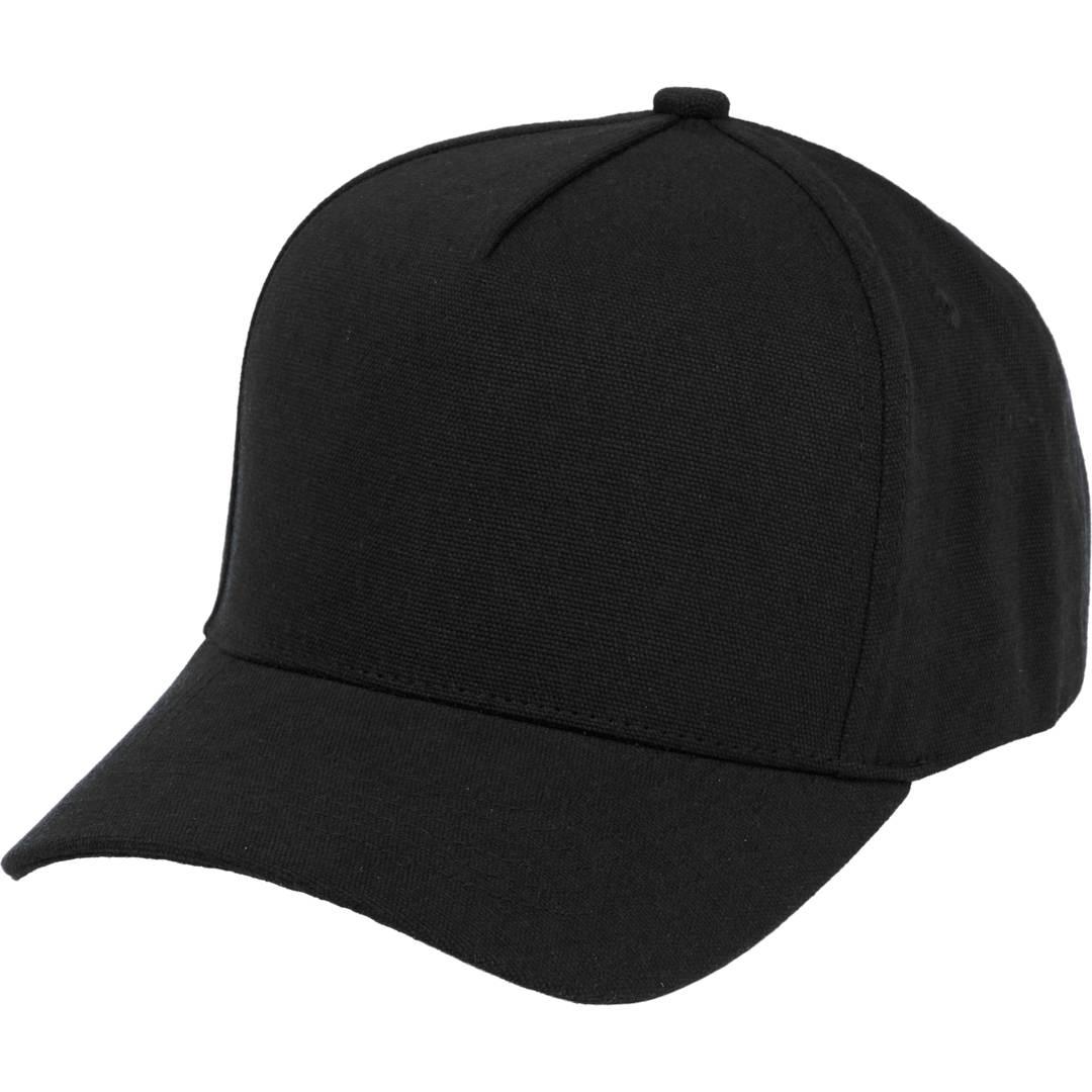 Recycled cotton canvas 5 panel ballcap - unisex Navy Blue miniatura 19