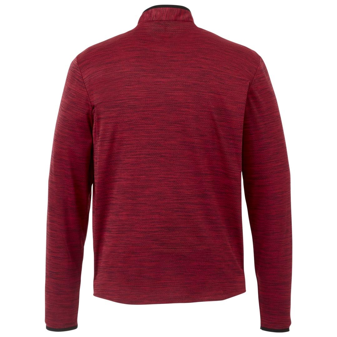 Mens mather knit half zip Dark Gray miniatura 7