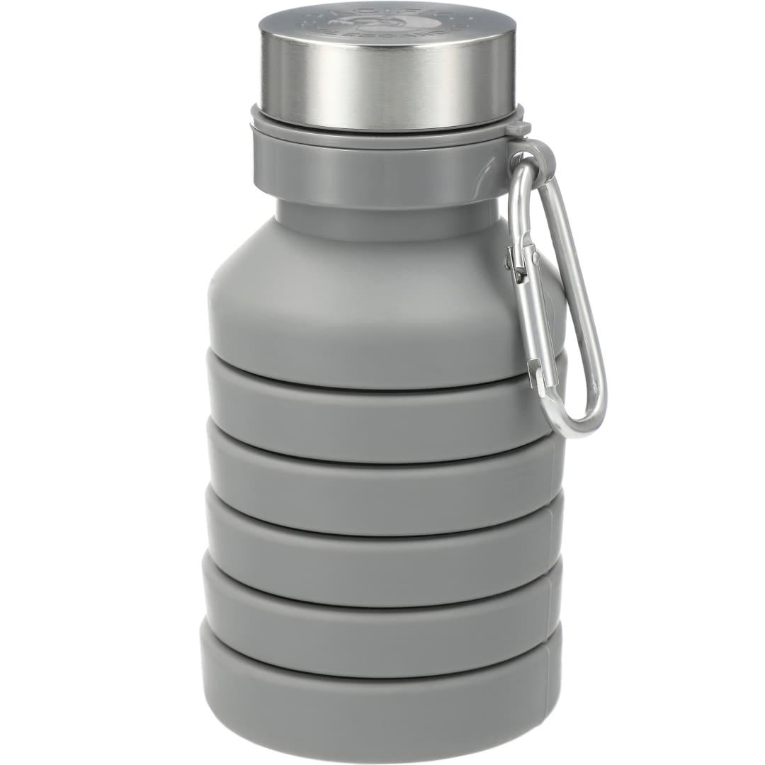Zigoo silicone collapsible bottle 18oz Grey miniatura 20