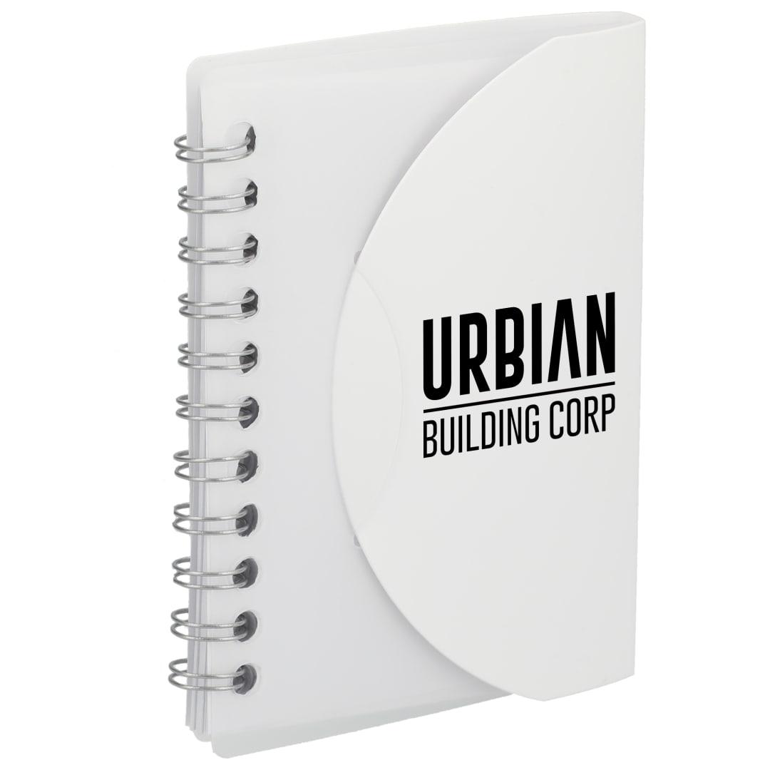 Fsc® recycled 3.4 x 4.5 post spiral notebook Blue miniatura 14
