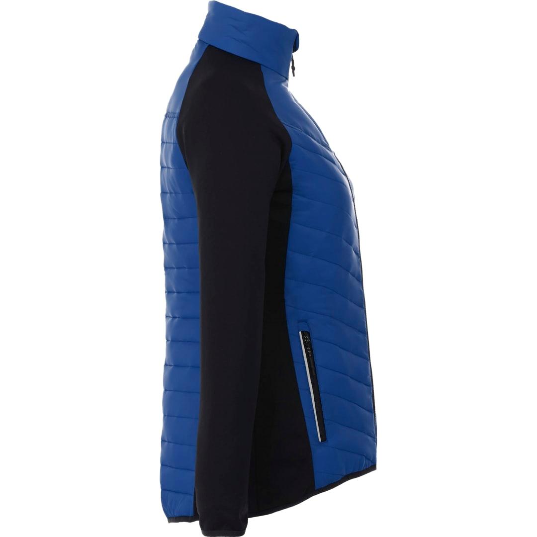 Womens banff hybrid insulated jacket Navy Blue miniatura 5