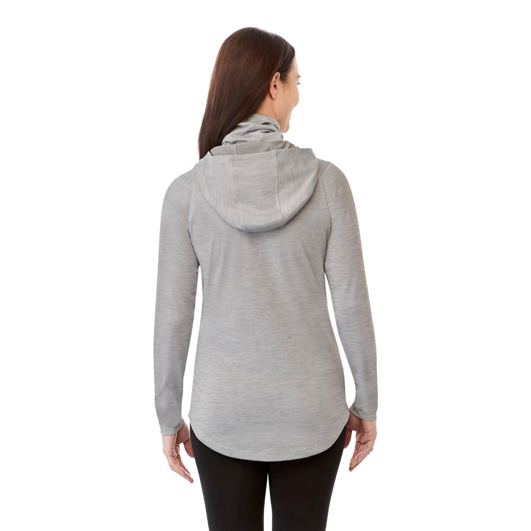 Womens sira eco knit hoody Blue miniatura 15