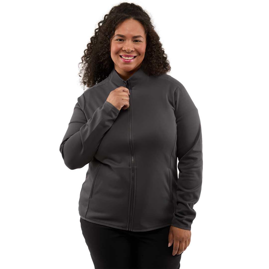 Telica brush back fleece jacket - womens Blue miniatura 9