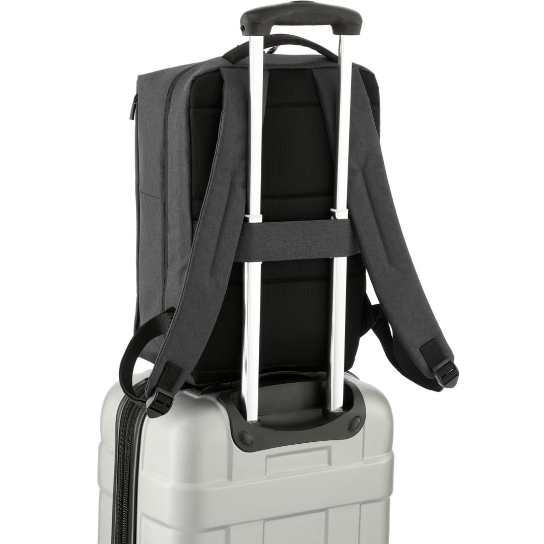 Aft recycled 15 computer backpack Navy Blue miniatura 3