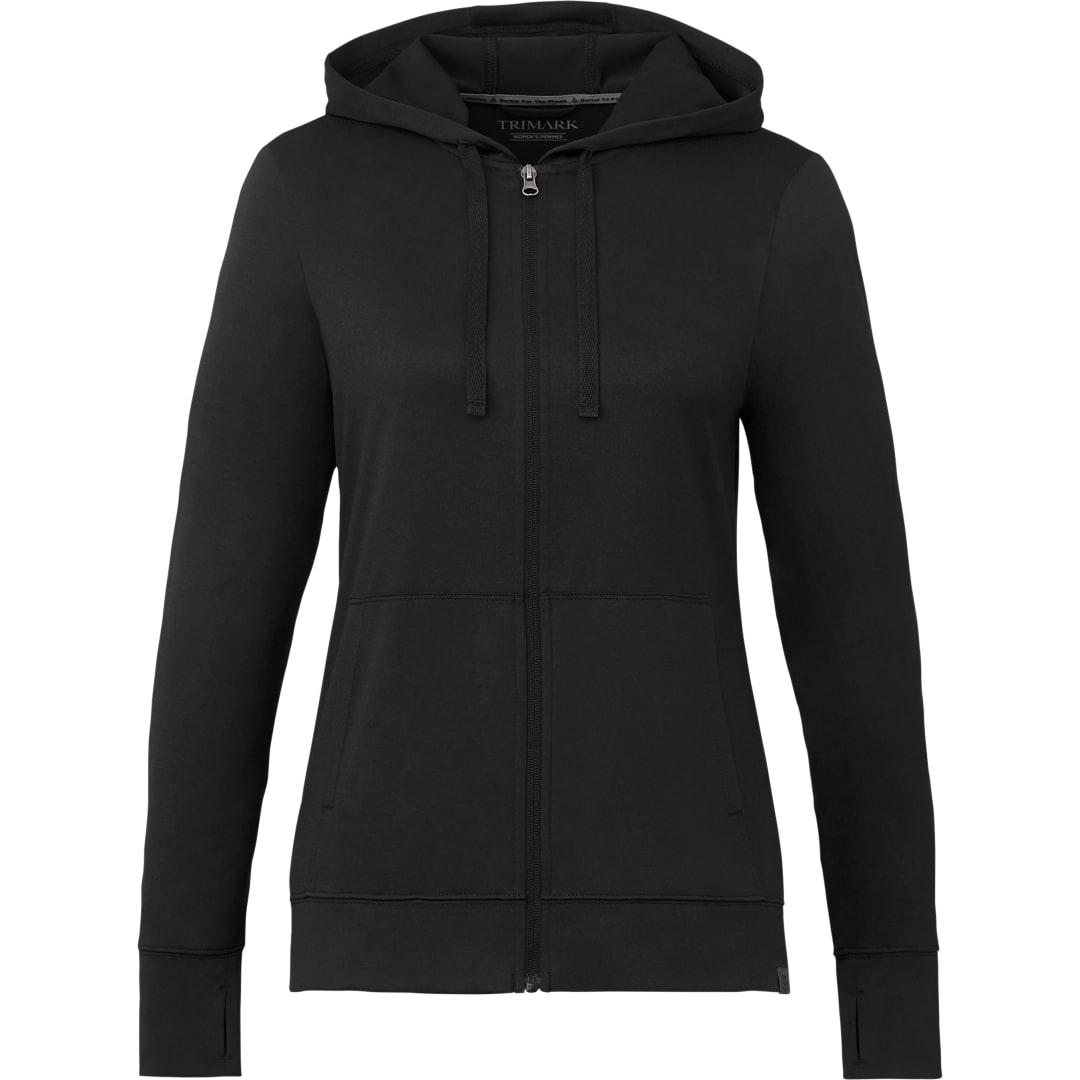 Womens lavar eco knit full zip hoody Navy Blue miniatura 19