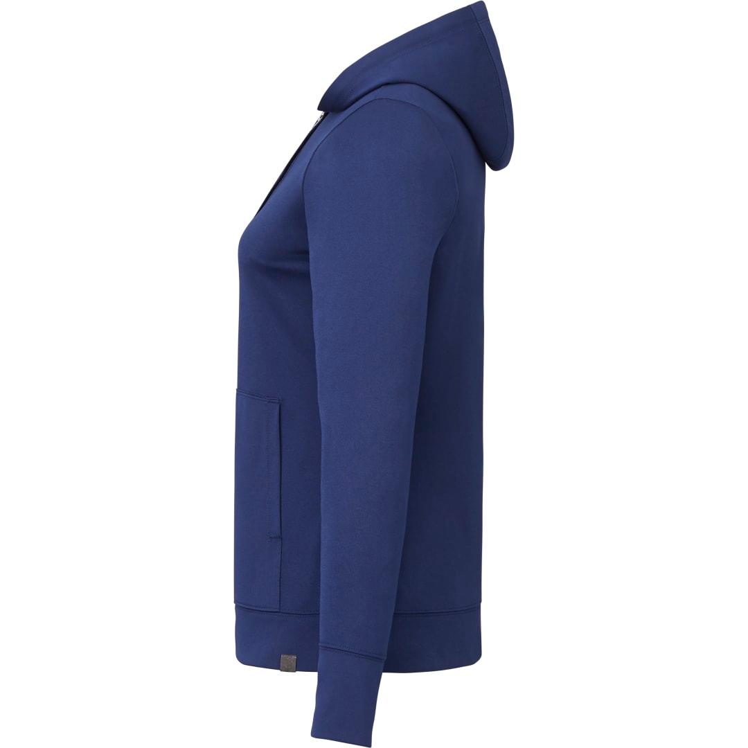 Womens lavar eco knit full zip hoody Navy Blue miniatura 6